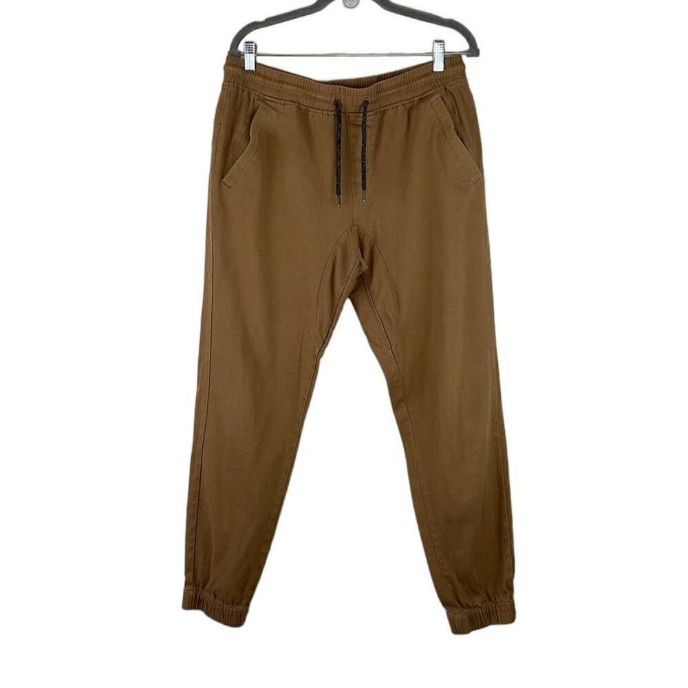 NEFF MEN'S CANVAS JOGGER PANTS SIZE L